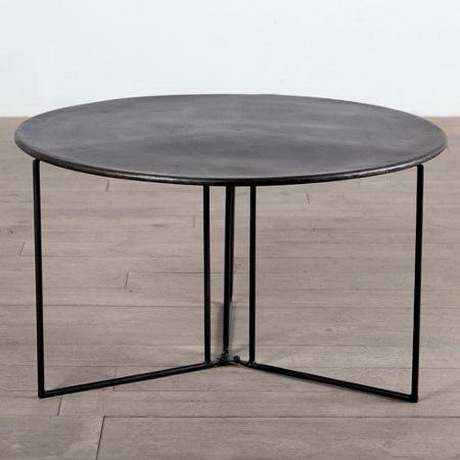 CT00203 Alibaba long silver stainless steel mirror glass table