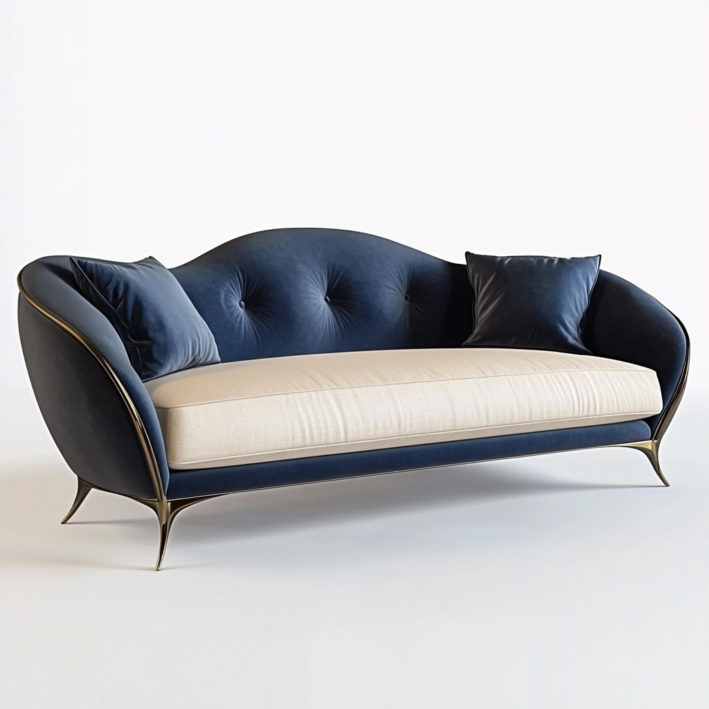 MA0057 Customizable European Style Modern Reclining couch
